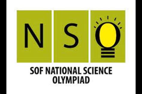 NATIONAL SCIENCE OLYMPIAD (NSO) .